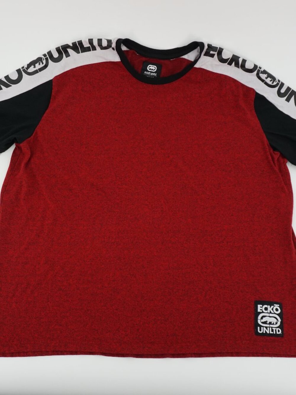 Ecko Unltd. T-Shirt Short Sleeve Men's Size 2XL Red, Black, White